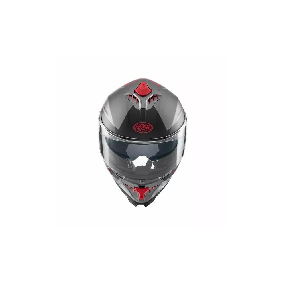 Casco Typhoon BA — Talla M, gris mate